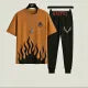 TRACKSUIT - TRENDY PRINTED T SHIRT AND TROUSER FOR MENS SOFT AND COMFORTABLE FABRIC T SHIRT AND TROUSER